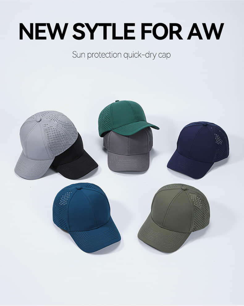 Quick-Drying Lightweight Water-Resistant Baseball Cap