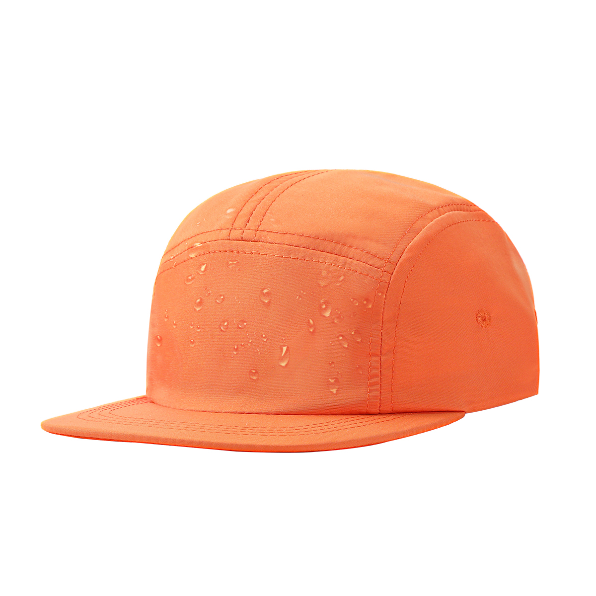 5-Panel Quick Dry Flat Brim Baseball Cap    --Q609