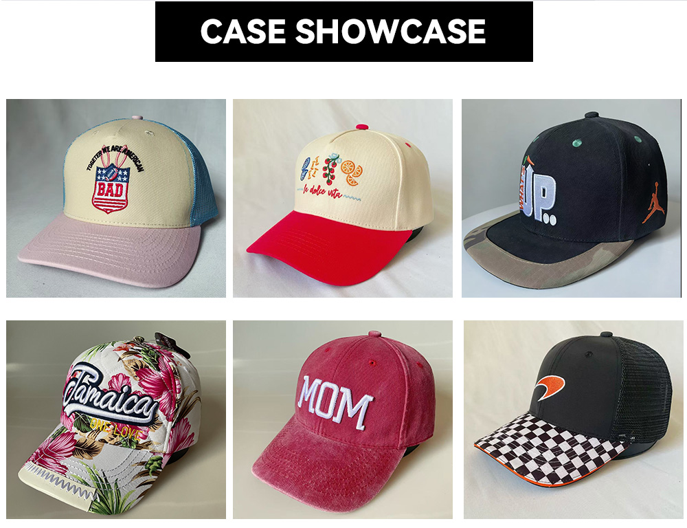 6-Panel Water-Resistant Quick Dry Flat Brim Baseball Cap   --Q8500