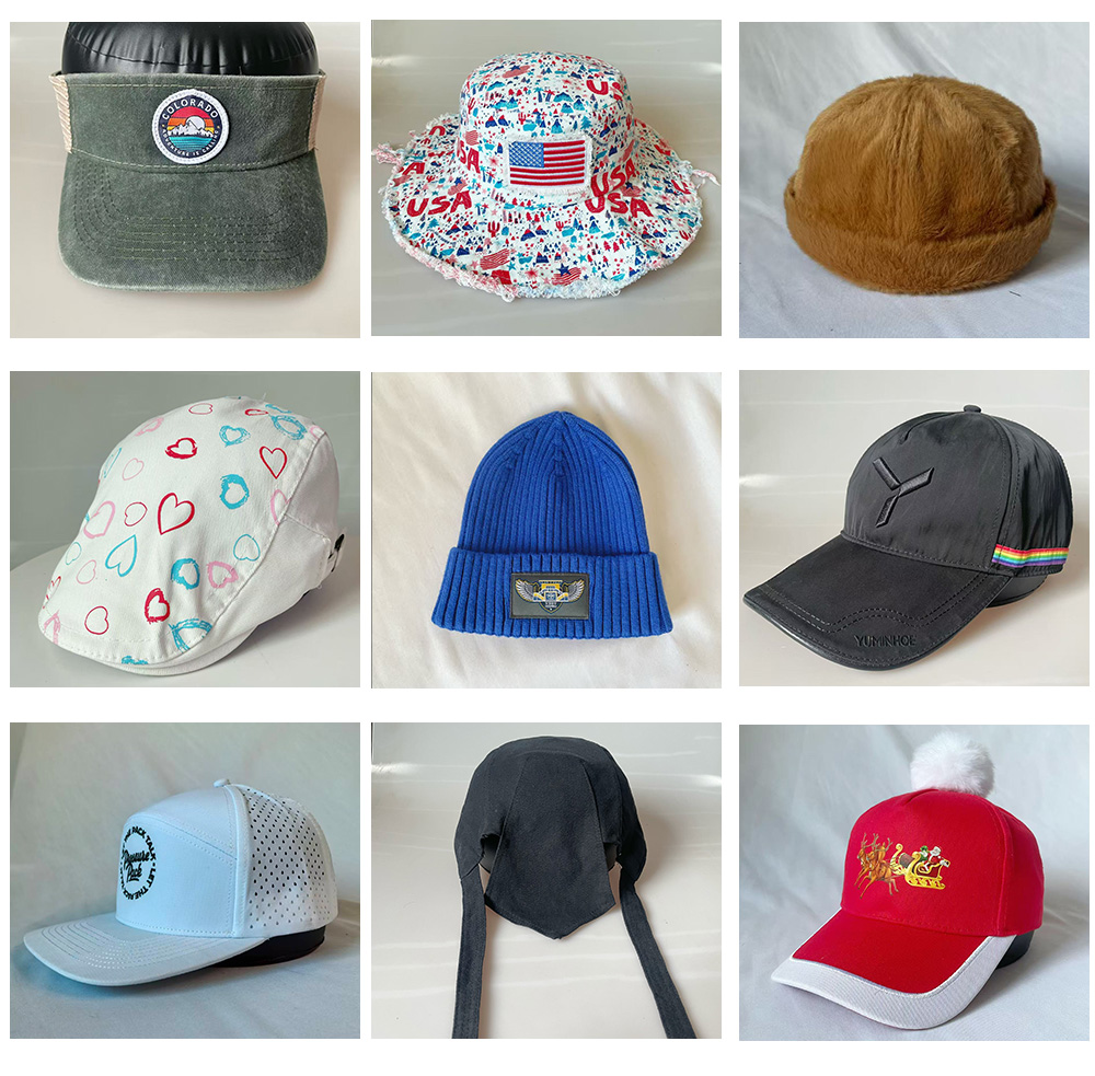 6-Panel Quick-Dry Water-Repellent Baseball Cap with 3D Raised English Logo --Q605+logo