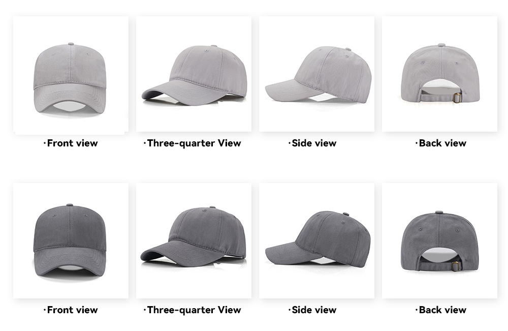 6-Panel Soft Cotton Baseball Cap  --C631