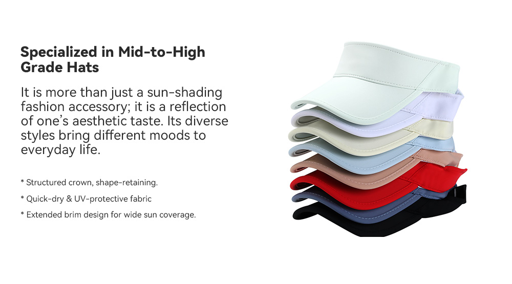 Cooling Quick Dry UV Protection Sun Visor   --V108