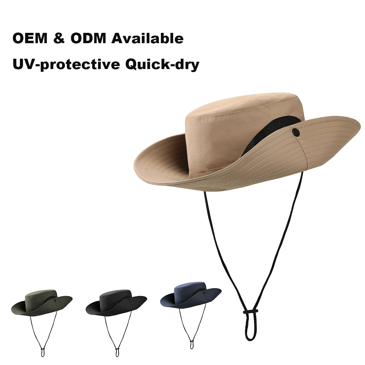 Quick Dry & Water Repellent Bucket Hat   --YF-2