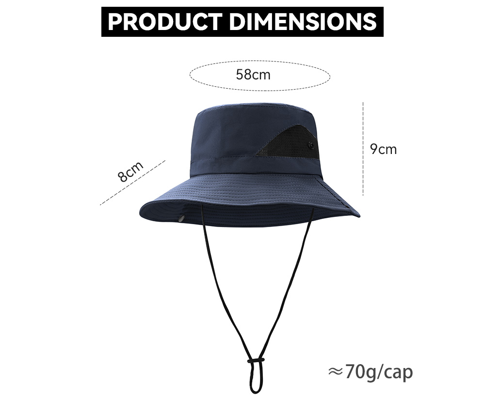 Quick Dry & Water Repellent Bucket Hat   --YF-2