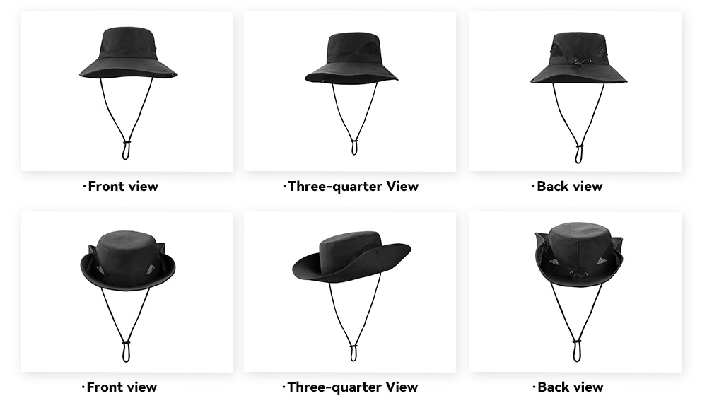 Quick Dry & Water Repellent Bucket Hat   --YF-2