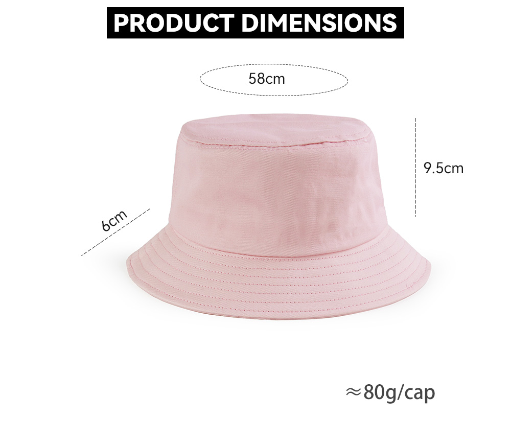 Cotton Bucket Hat   --FH300