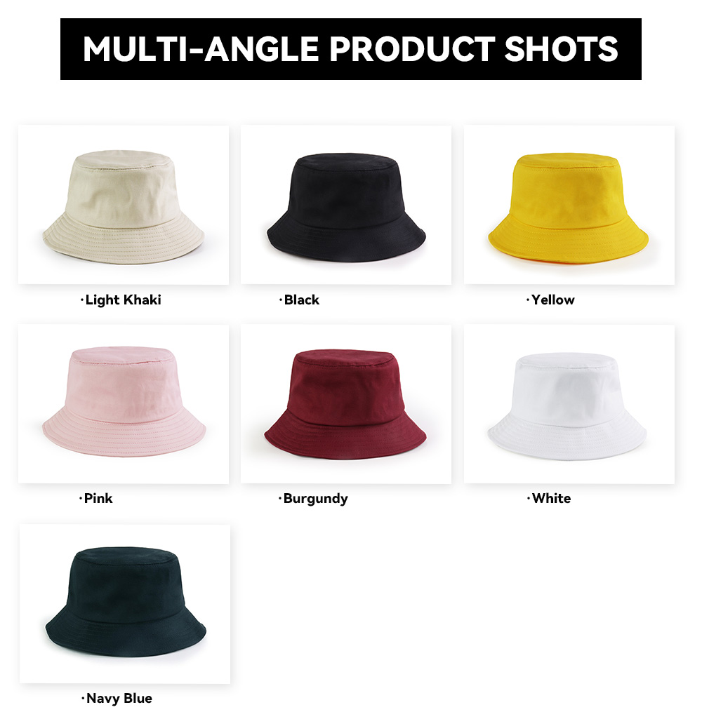 Cotton Bucket Hat   --FH300