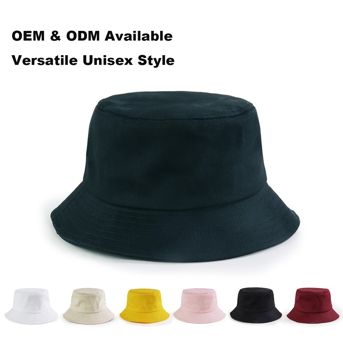 Cotton Bucket Hat   --FH300