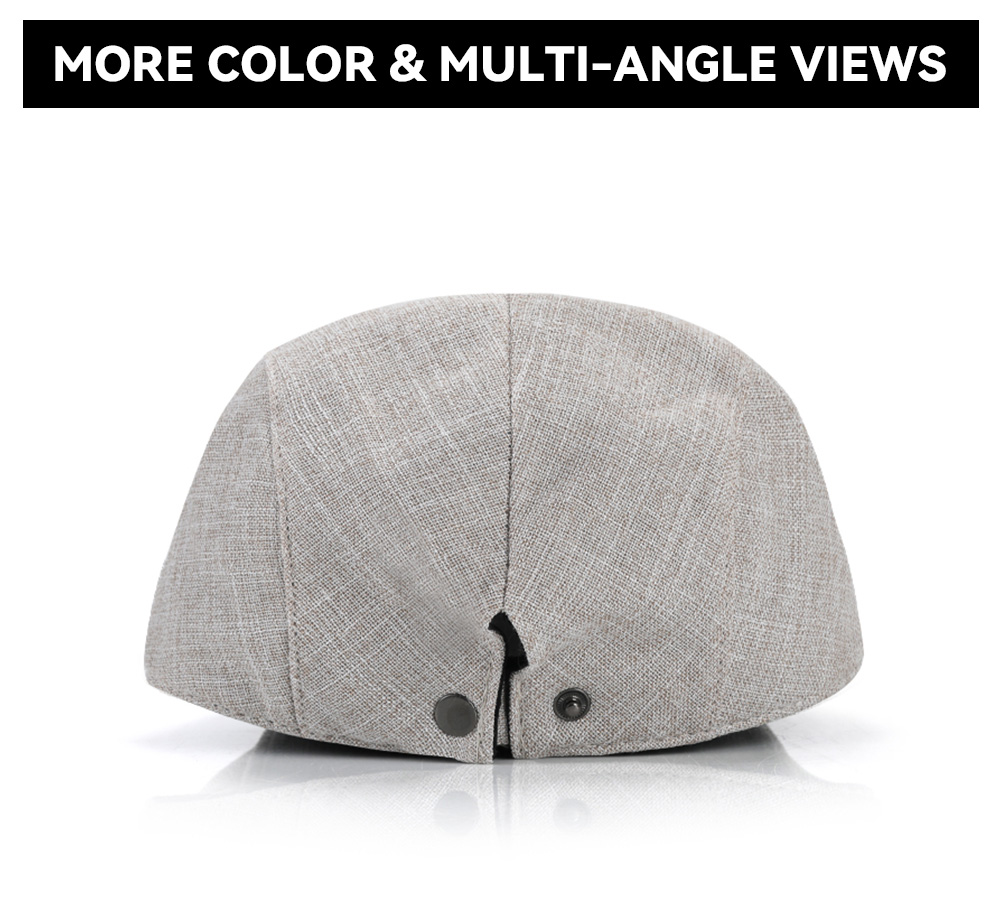 Linen Cotton Ivy Cap   --B007