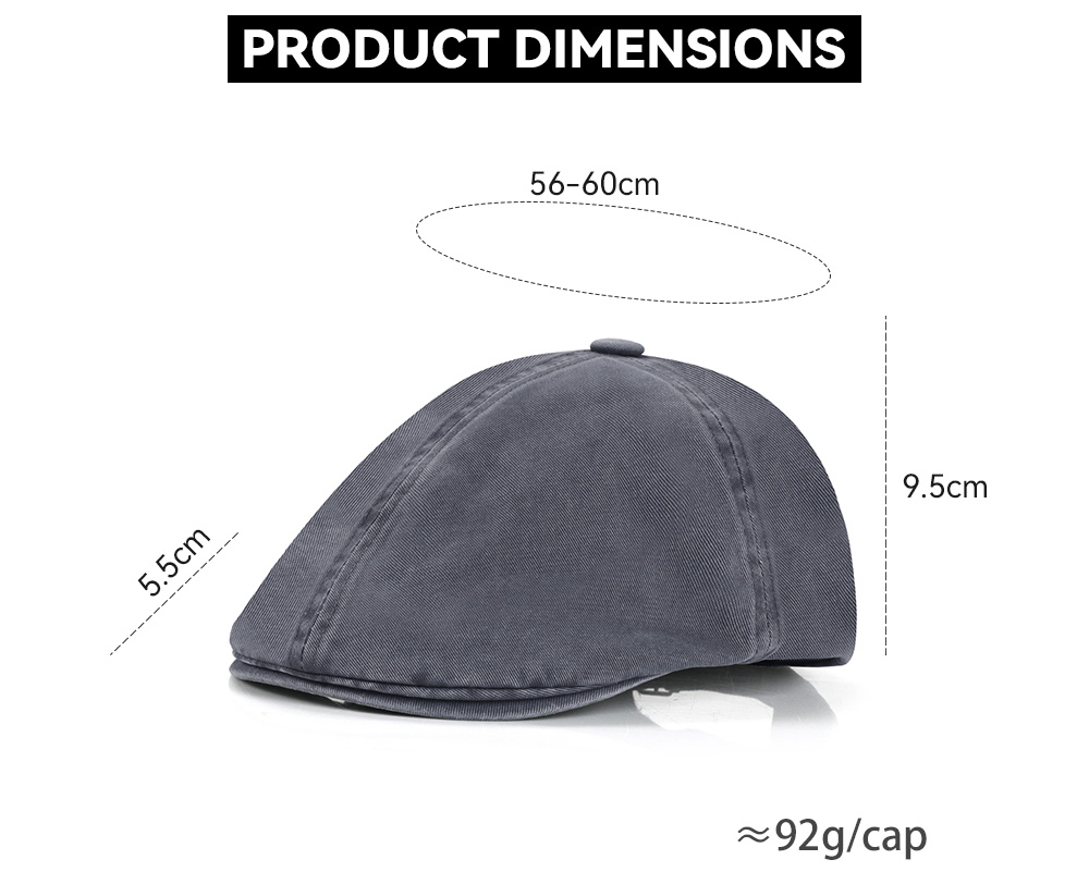 Washed Distressed Ivy Cap   --B009