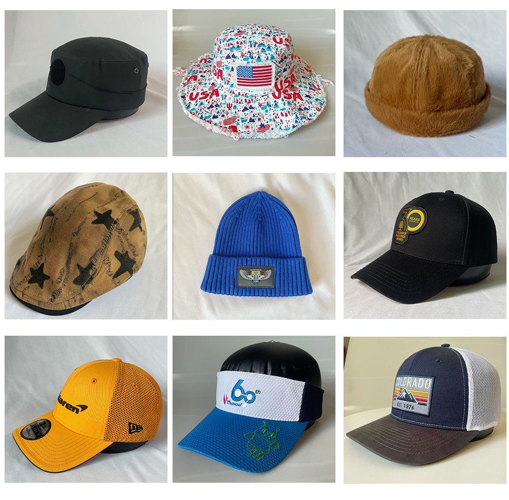 Washed Frayed Edge Denim Flat Cap    --B018