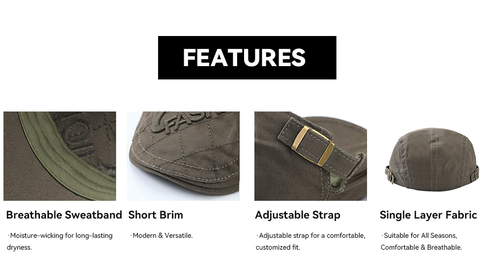 Short brim| Wearable Front or Back  --B301