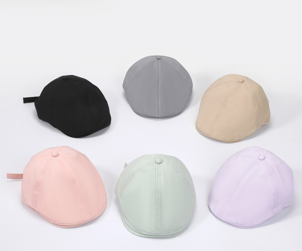 Quick Dry Water Repellent Flat Cap  --B330