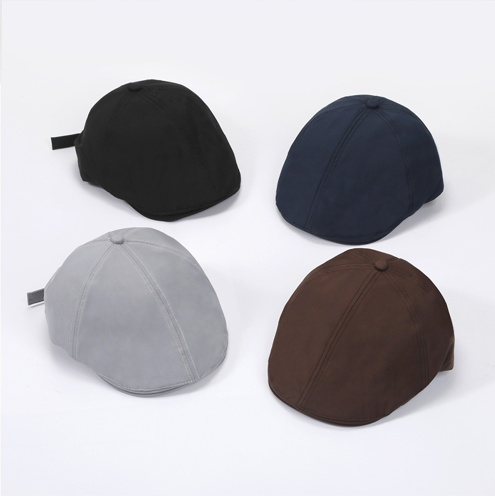 Quick Dry Water Repellent Flat Cap  --B330