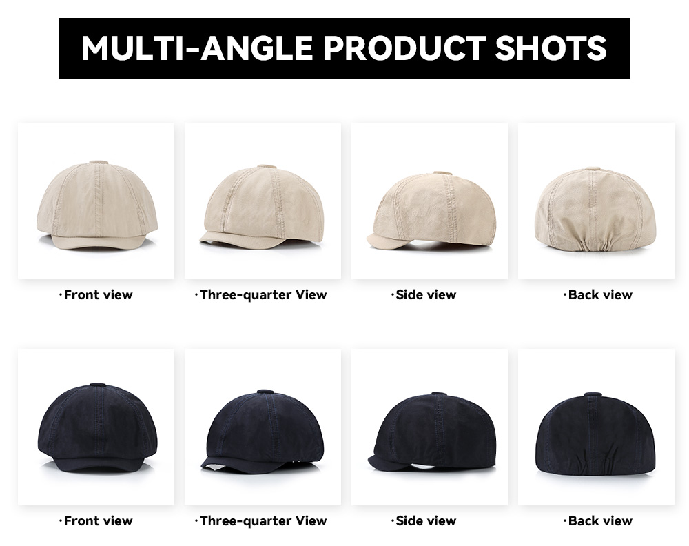 Cotton Newsboy Cap  --OX001