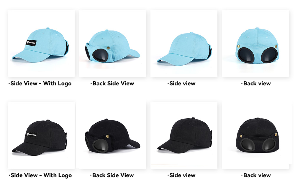 Backward glasses beanie, flight cap, baseball cap